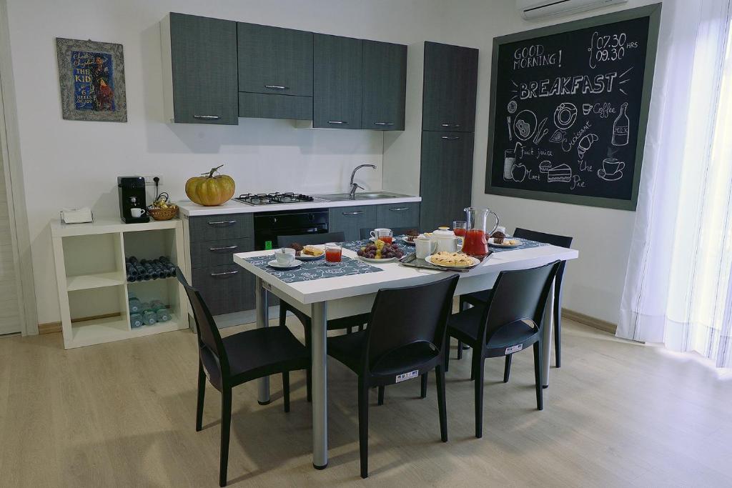 Kuchnia lub aneks kuchenny w obiekcie Il triclinio B&B