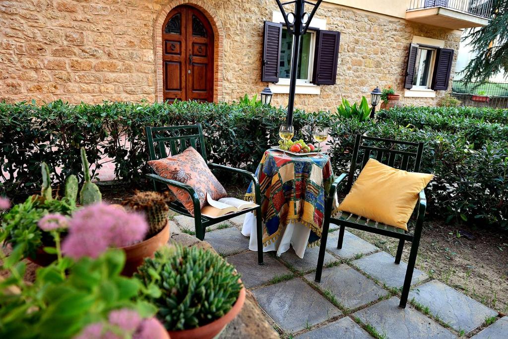 Ogród w obiekcie Il triclinio B&B