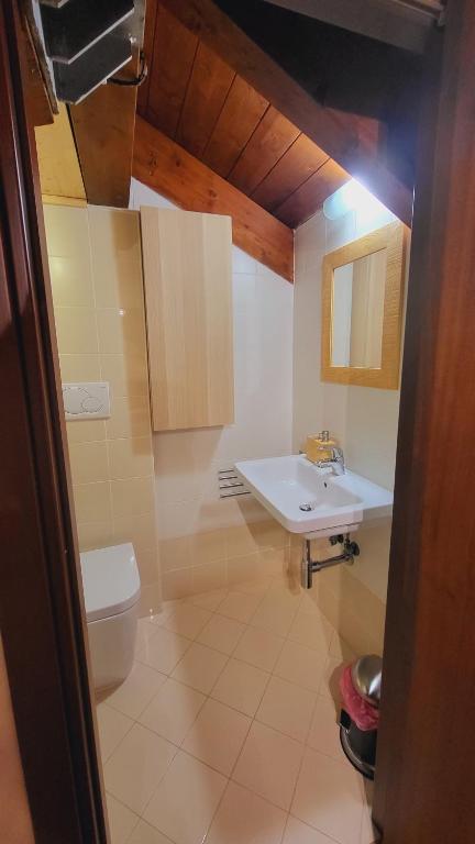 Lázně a/nebo wellness v ubytování Attico e super attico panoramico