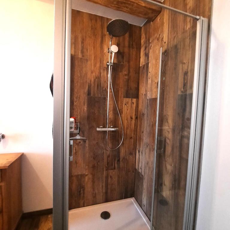 Koupelna v ubytování Am Kapferhof