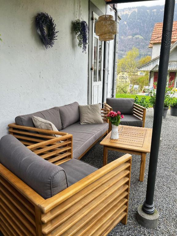 Nespecifikovaný výhled na hory nebo výhled na hory při pohledu z apartmánu