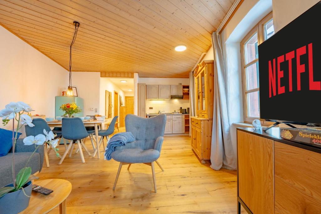 SCHLOSSBERG RESIDENCES - Design-Apartments im Herzen der Pfalz - 花园景豪华两卧室公寓