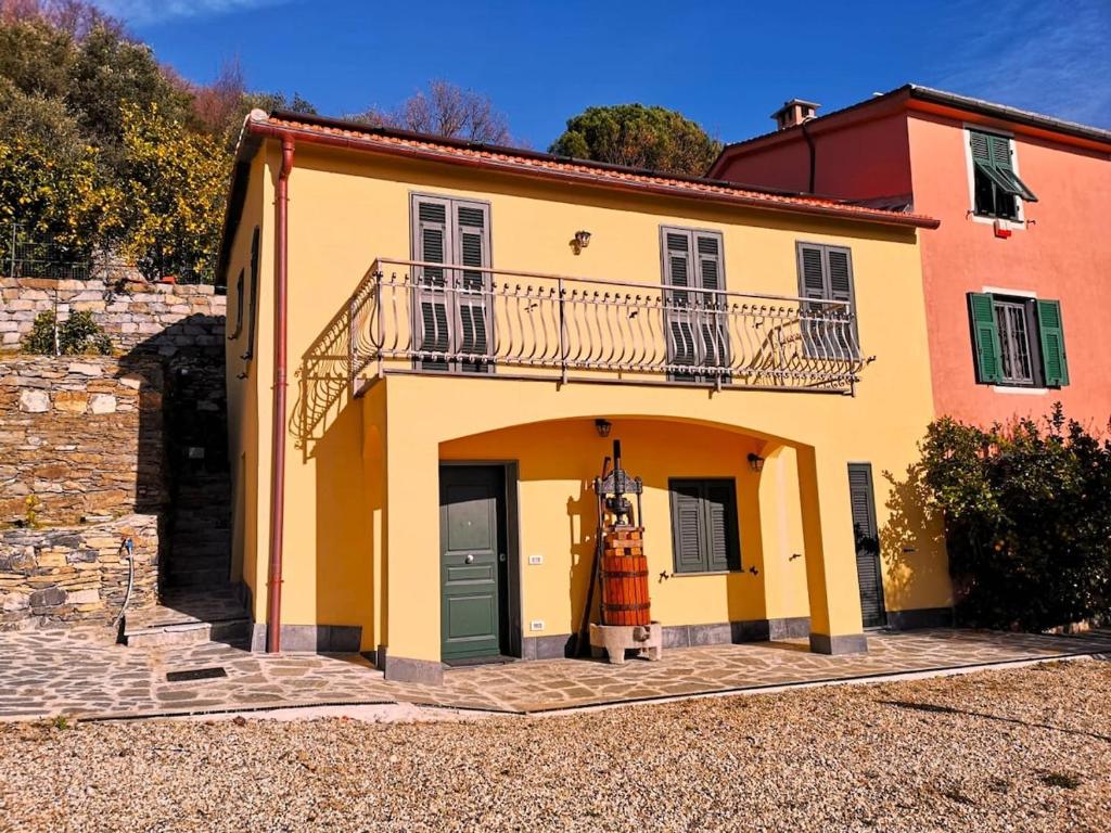 Budova, kde se prázdninový dům nachází