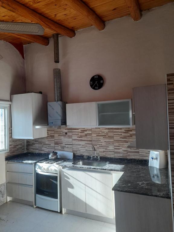 Køkken eller tekøkken på Casa de Campo El cerrito