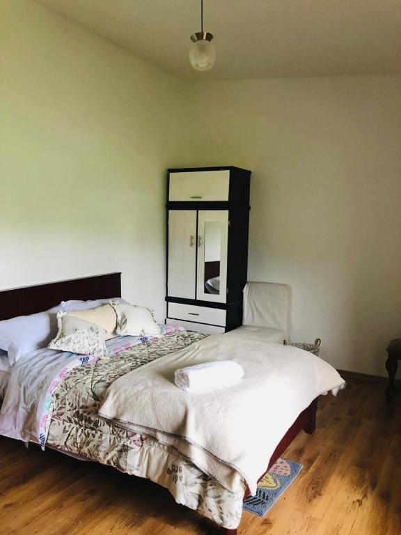 Uma cama ou camas num quarto em Rincon Arrayán