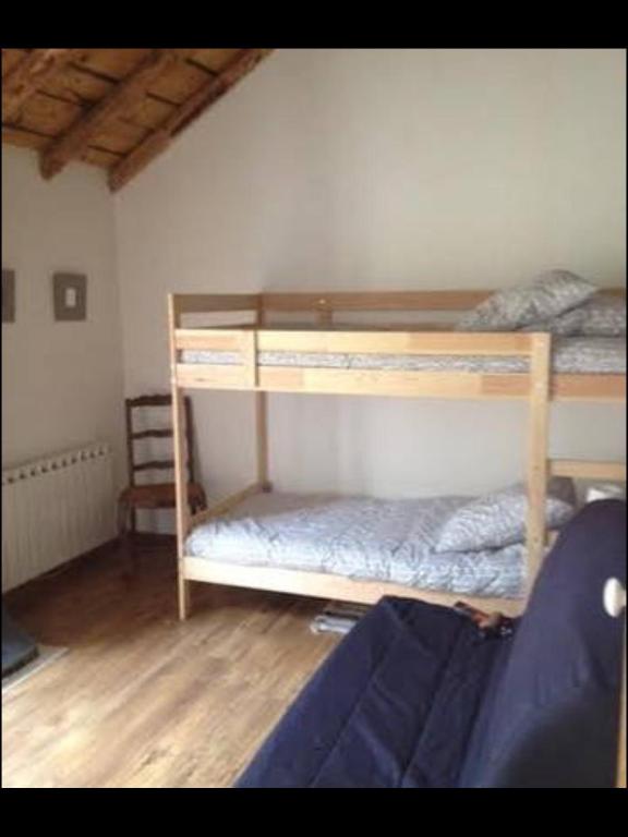 Postel nebo postele na pokoji v ubytování Gîte La Grange