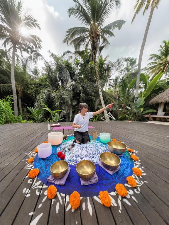 Nápoje v ubytování Tattva Ubud Retreat & Wellness