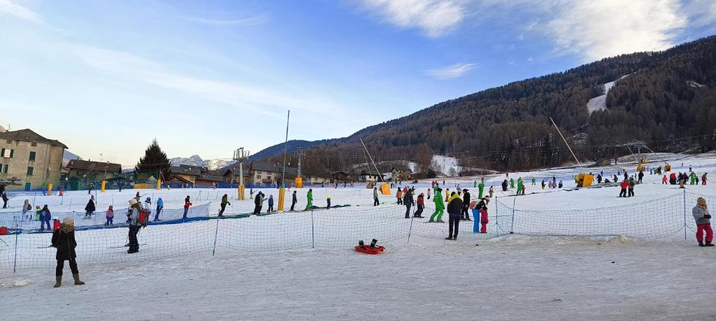 Casa del Puiat v zimě