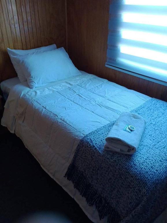 Postel nebo postele na pokoji v ubytování Hostal Reymar