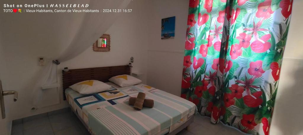 Postel nebo postele na pokoji v ubytování Luketo