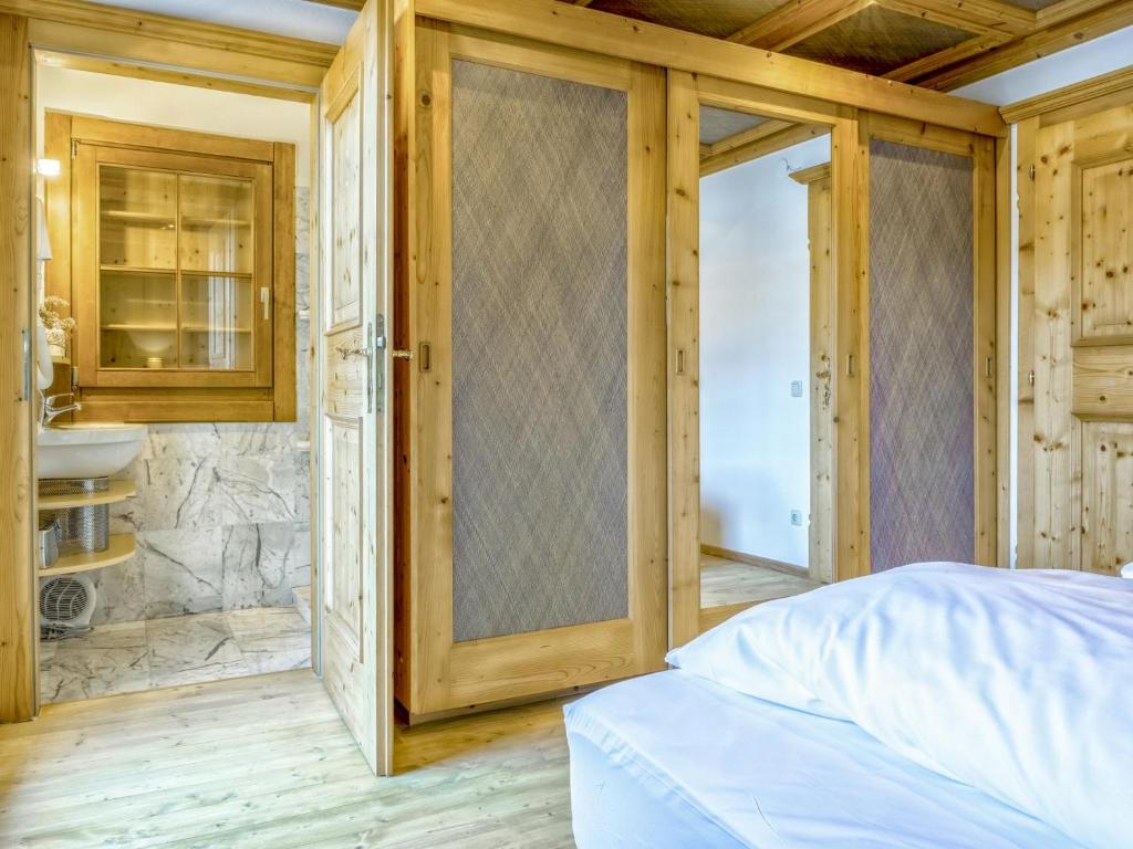 Postel nebo postele na pokoji v ubytování Kitz Hills Chalet Mondschein