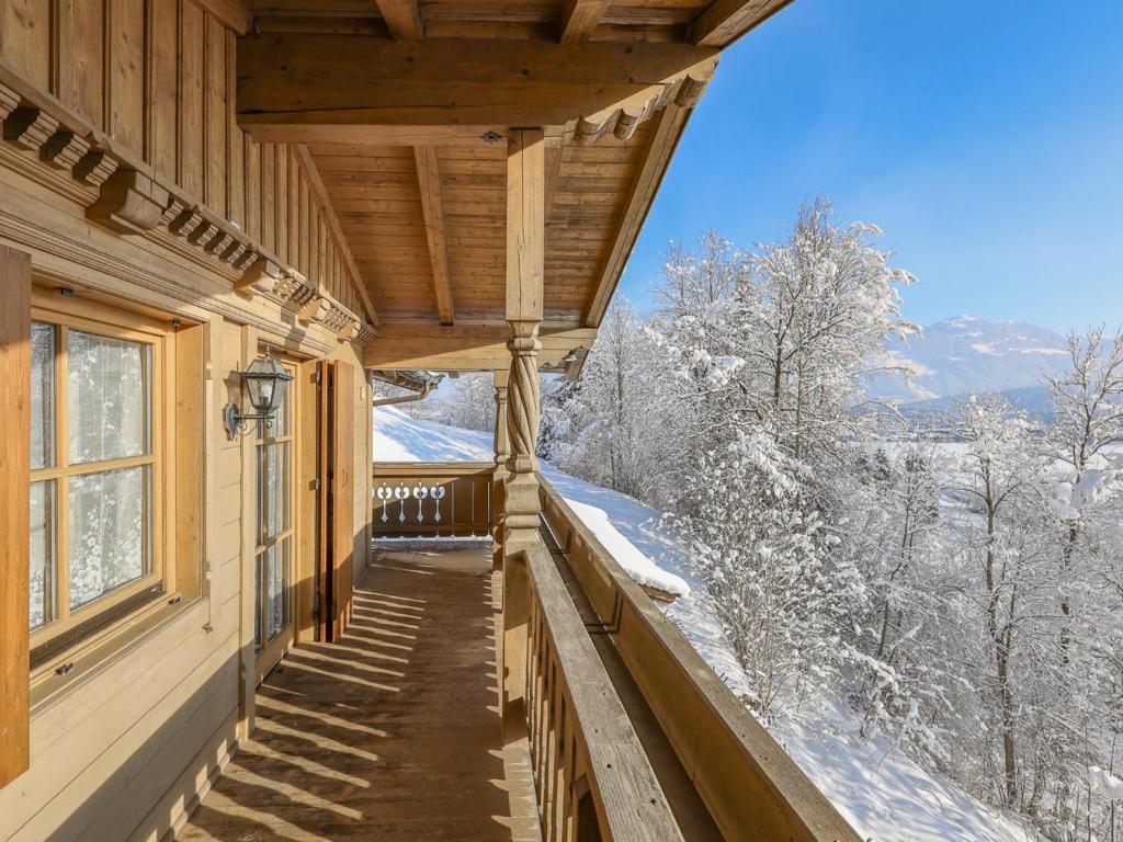 Kitz Hills Chalet Mondschein v zimě
