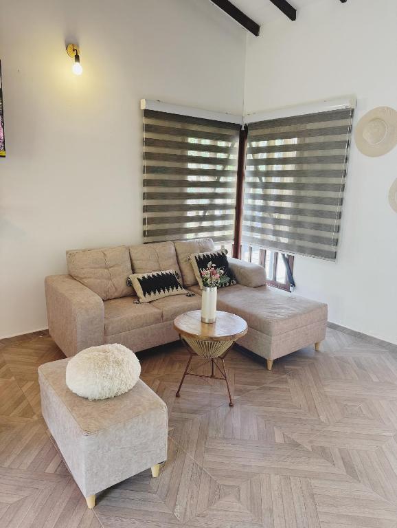 Posezení v ubytování Cabaña La Sanguina 4 Pax
