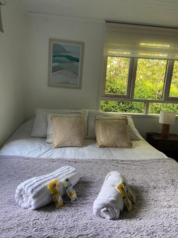 Postel nebo postele na pokoji v ubytování Hostel Isla del Rey