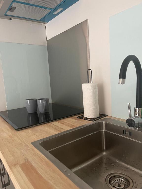 Dapur atau dapur kecil di Papeete studio Keahaia