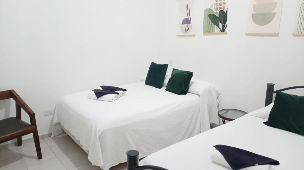 Letto o letti in una camera di Tauch Cancún Centro