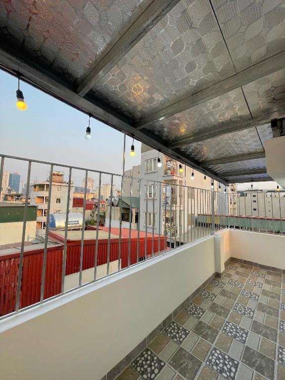 Balkón nebo terasa v ubytování Era Apartment - Chùa Láng