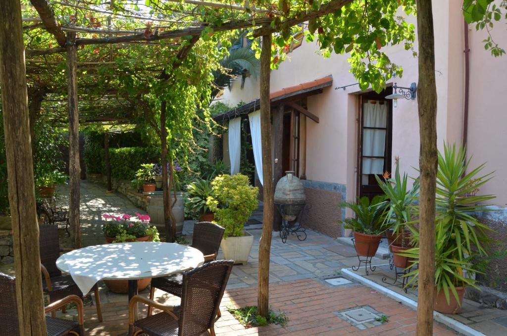 Zahrada ubytování Locanda Dal Moccia