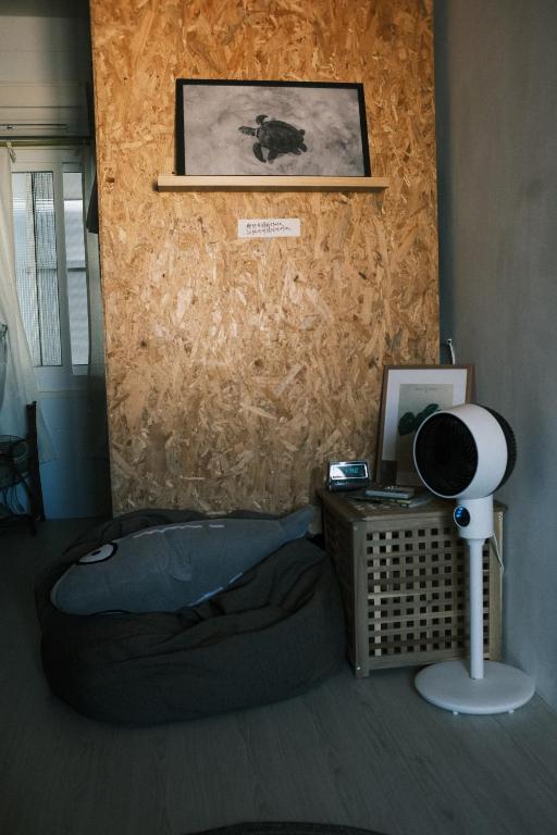 Posezení v ubytování A Forest Homestay