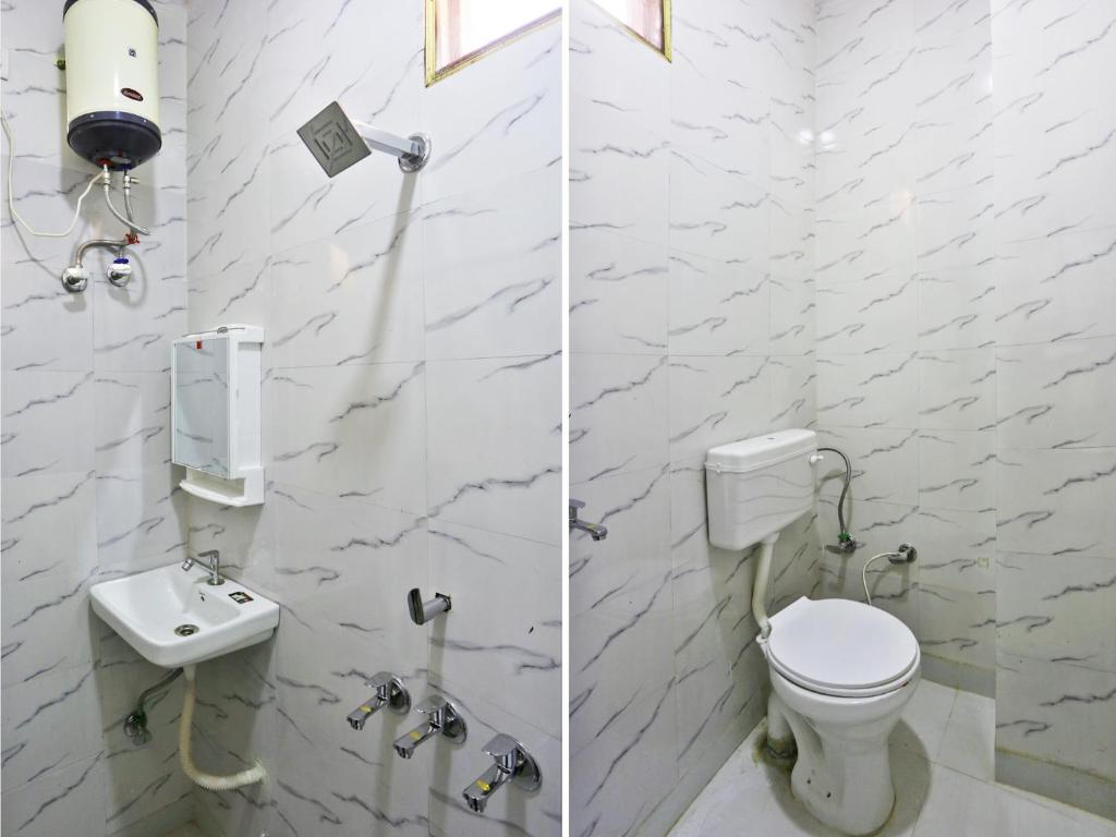 Koupelna v ubytování Twamev Residency