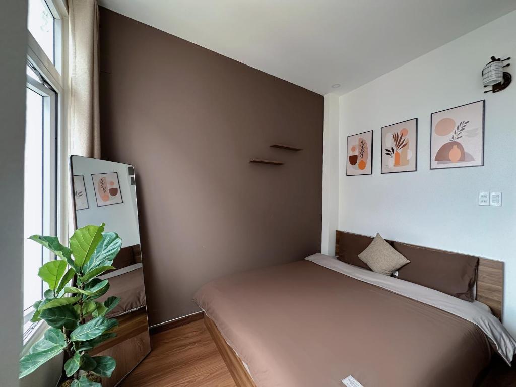 Postel nebo postele na pokoji v ubytování Tree House Central