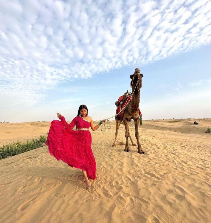 Hosté ubytování Jaisalmer Sand Dunes Luxury Camp And Resort