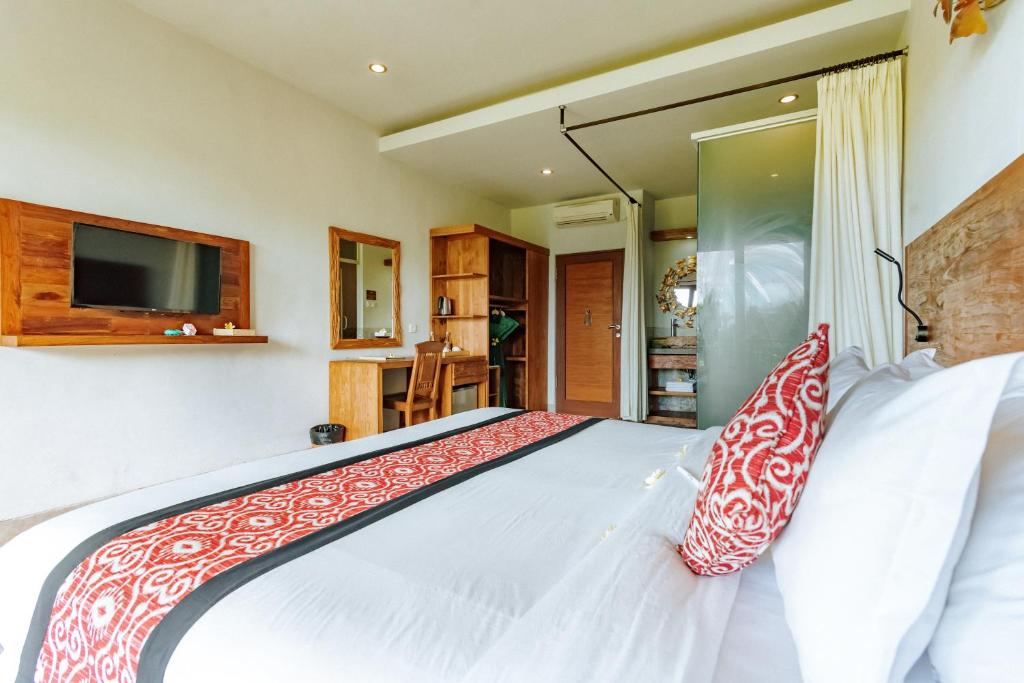TV a/nebo společenská místnost v ubytování Bucu View Resort