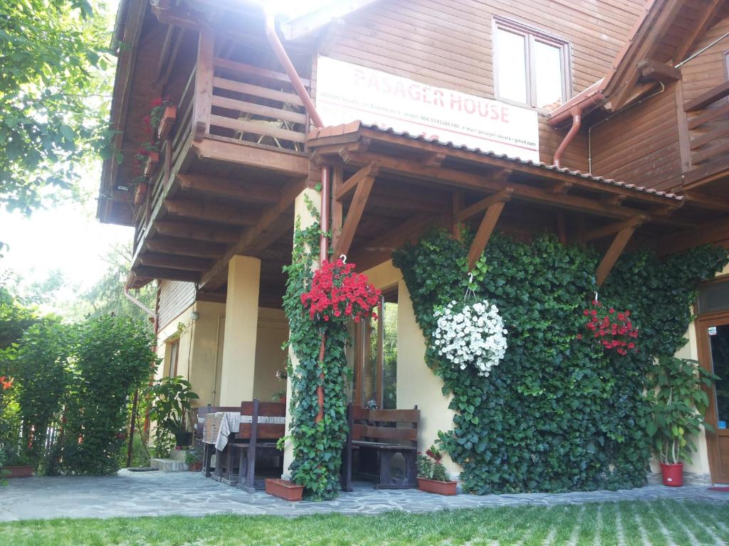 Zahrada ubytování Pasager House