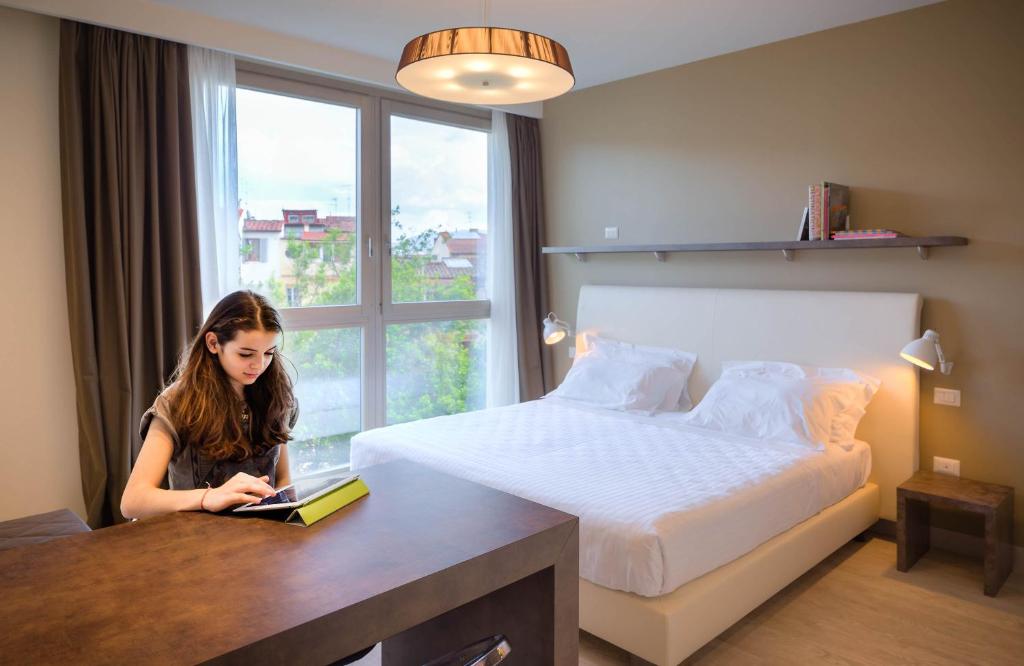 Voodi või voodid majutusasutuse Forte16 View & SPA toas
