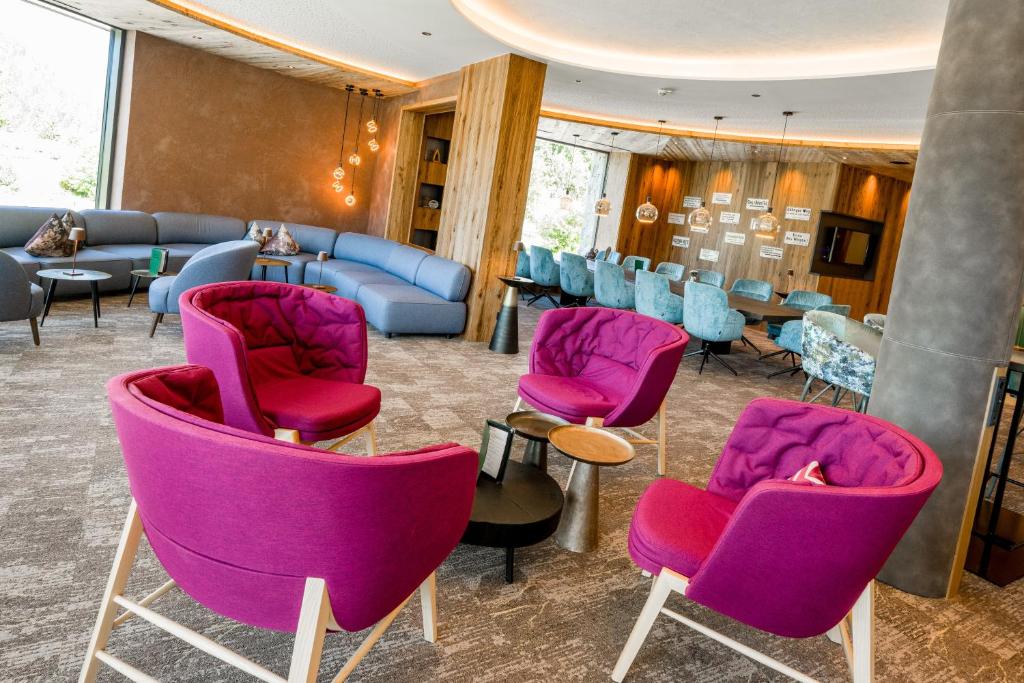 Posezení v ubytování Hotel Lumberger Hof