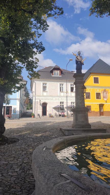 Budova, kde se penzion nachází