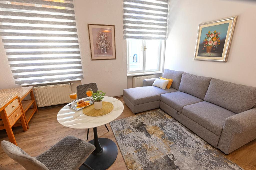 Posezení v ubytování Apartmani Maltar