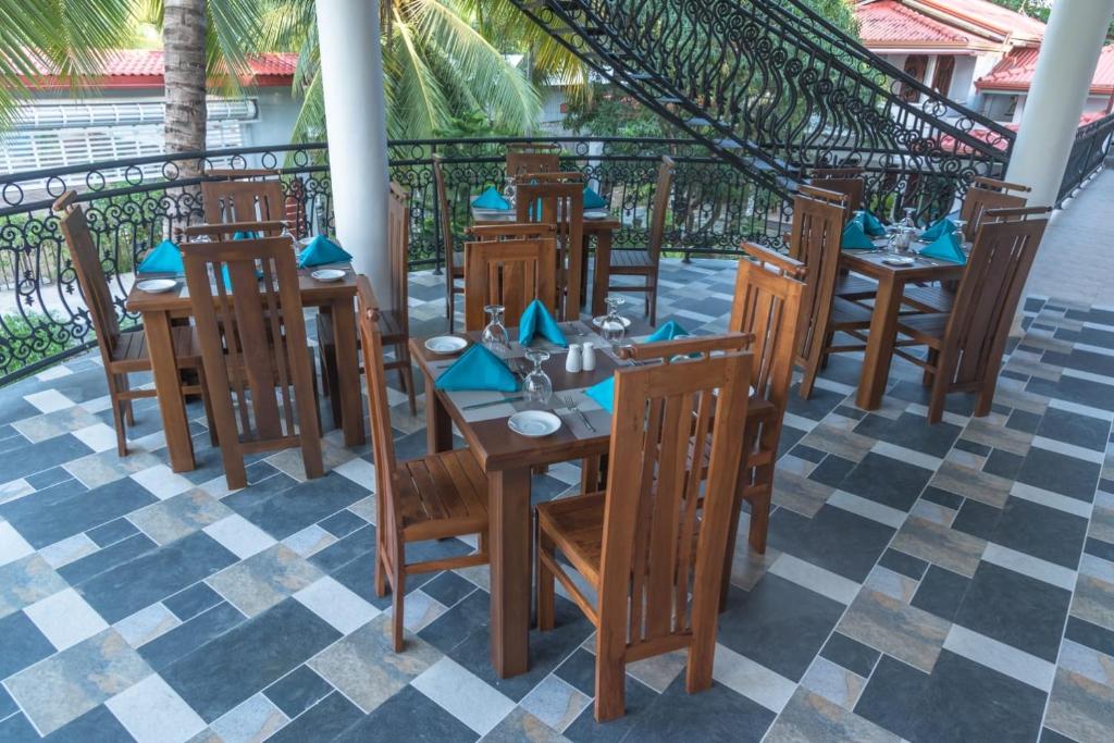 Restaurace v ubytování L S Lanka Boutique Hotel