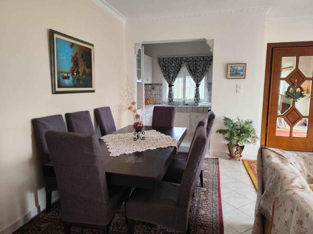 Atpūtas zona naktsmītnē Alexadra's house Κάτω Αλμυρή