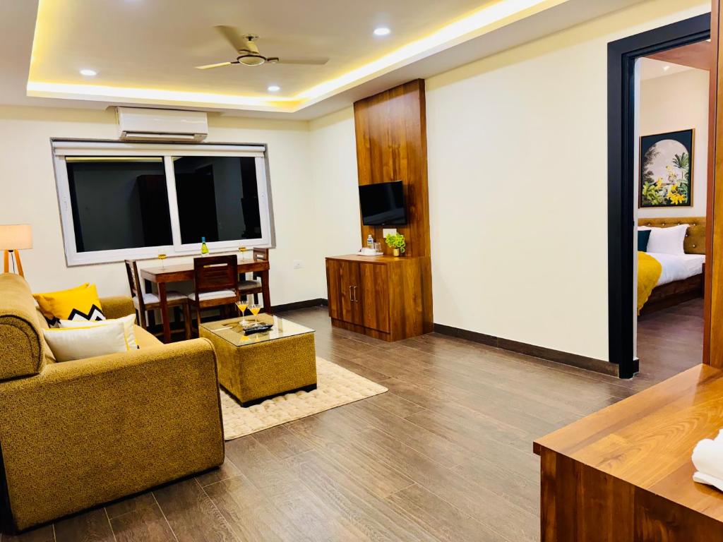 TV o dispositivi per l'intrattenimento presso BluO Amani Vagator - Boutique Hotel Goa