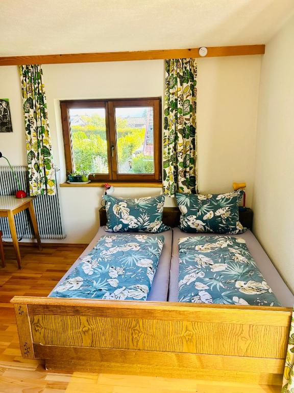 Postel nebo postele na pokoji v ubytování Haus Winkl 55
