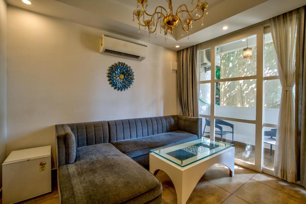 Posezení v ubytování Hotel Pajaros Blu