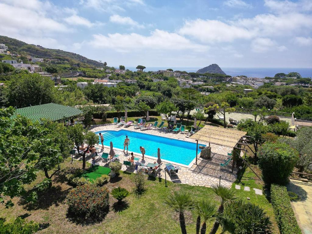 an image of a swimming pool at a resort at Tenuta Villa Tara in Sant'Angelo D'Ischia