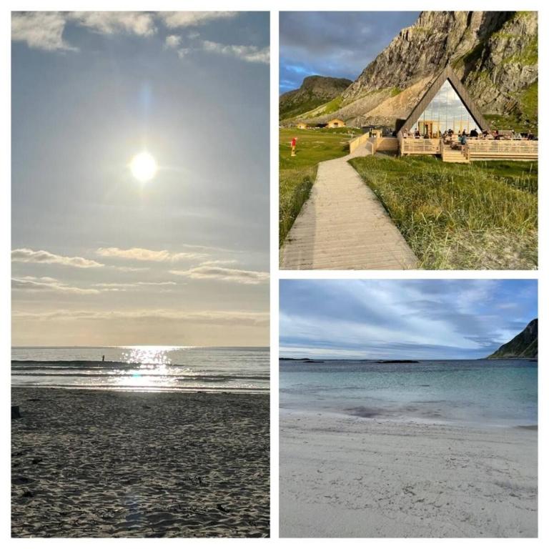 Fredvang holiday house, Lofoten - Huis Met Drie Slaapkamers