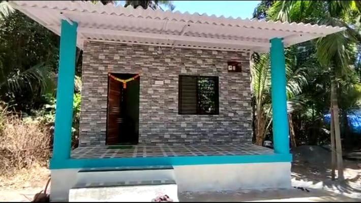 Το κτήριο όπου στεγάζεται  το δωμάτιο σε οικογενειακή κατοικία