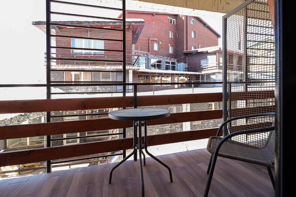 Balkón nebo terasa v ubytování Apartment in Marshall Gudauri Project