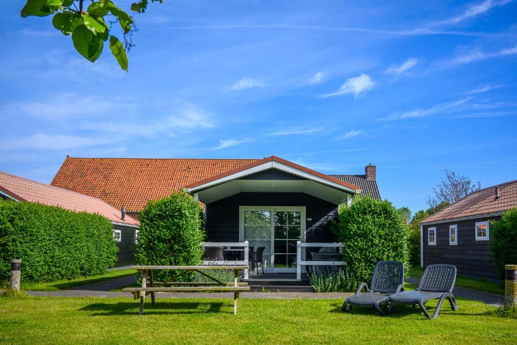 Zahrada ubytování Lodges De Driesprong Domburg
