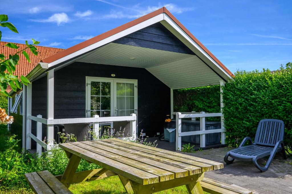 Zahrada ubytování Lodges De Driesprong Domburg