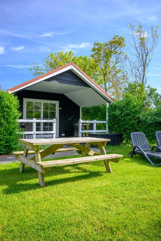 Zahrada ubytování Lodges De Driesprong Domburg