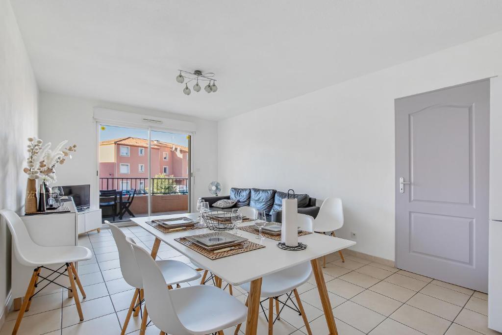 Et opholdsområde på Les 3 Ondes - Avec terrasse