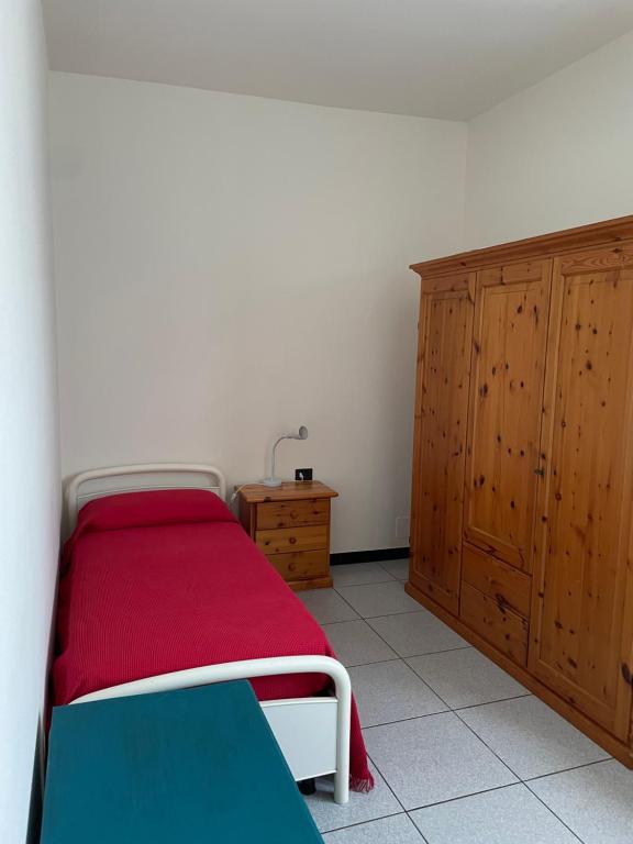 Postel nebo postele na pokoji v ubytování Casa Maria-Appartamento in Villa