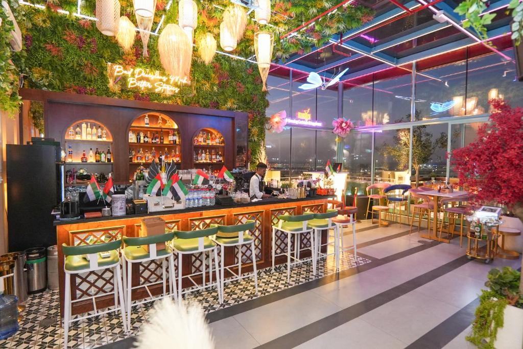 Restaurace v ubytování Concorde Creek View Hotel Bur Dubai
