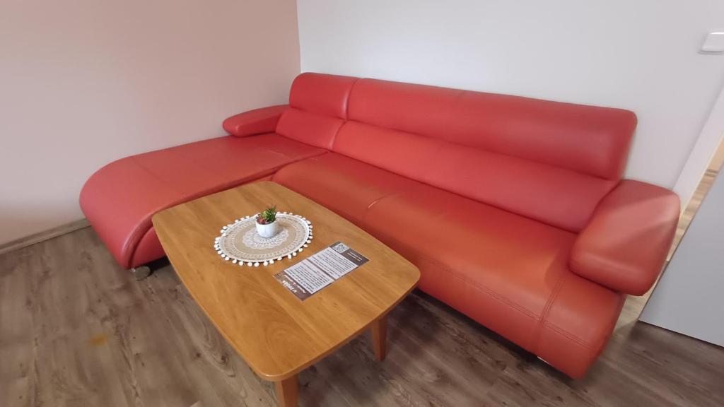 Posezení v ubytování Ubytovaní U Dvora