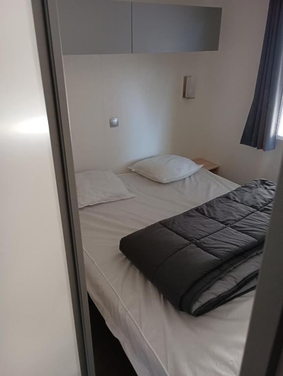 Postel nebo postele na pokoji v ubytování Paradis Des Dombes