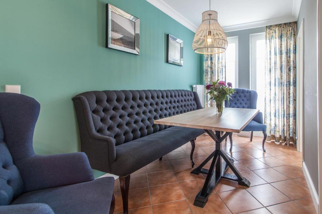 Posezení v ubytování Ferienwohnung Hus up Höcht